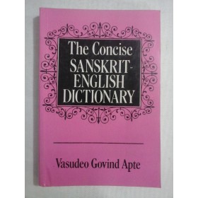     The  Concise  SANSKRIT - ENGLISH  DICTIONARY  -  Vasudeo  Govind  APTE